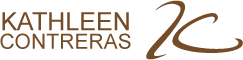 A green background with brown letters and an image of a person.